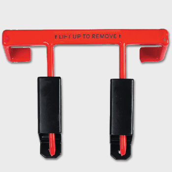 Flush Mount Double Door Latch for Doors without Center Post