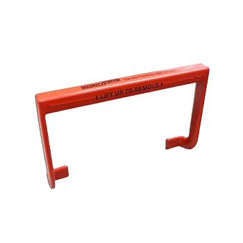 Double Door Security Latch for Doors with Center Post