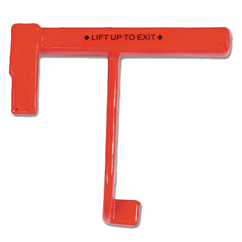 Single Door Security Latch for Right Hand Doors